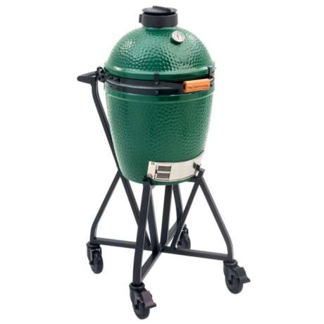 Big Green Egg Medium (Starter-Set) mit Rollwagen und Conveggtor-Korb
